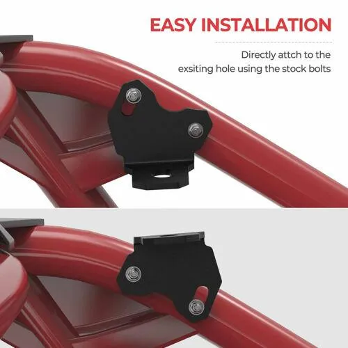 UTV Flag Mounts LED Whip Light Antenna Rear 5mm Brackets For Can Am Maverick X3
