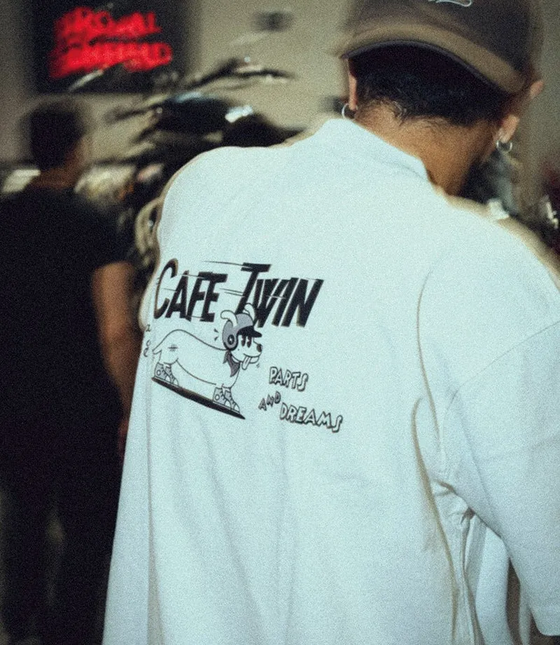 T-Shirt Cafe Twin Parts and Dreams
