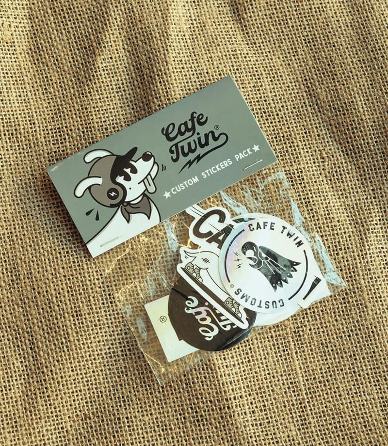 Stickers Pack Cafe Twin