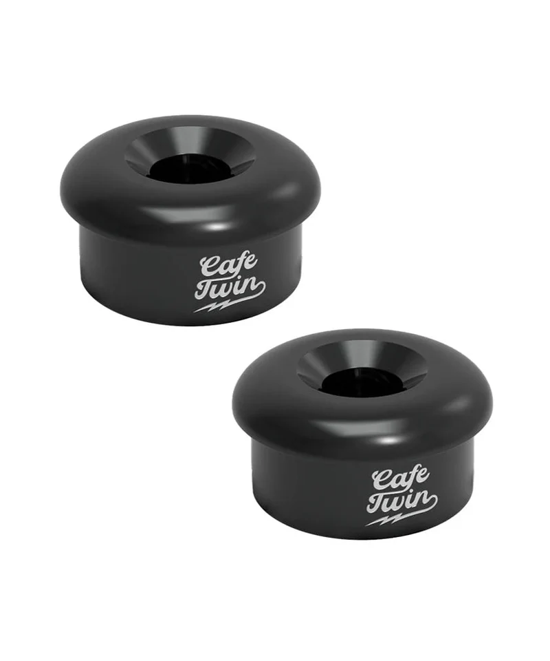 Kit Specchietti Bar End Rocker con Adattatori per Moto Guzzi V7 / V9