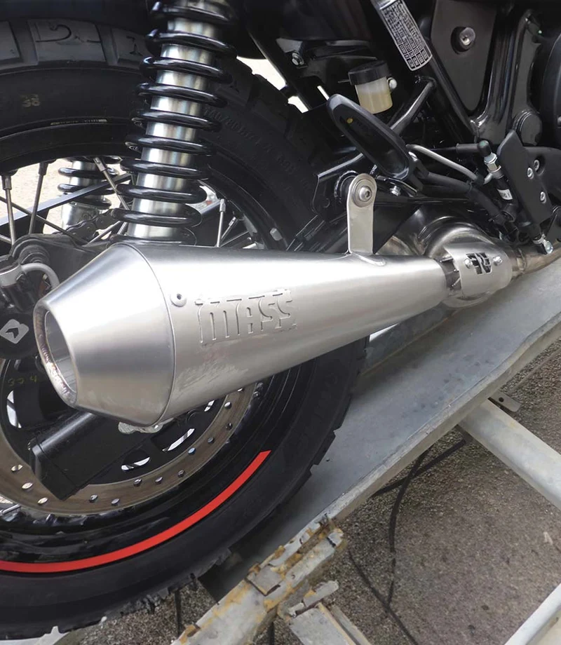 Scarico per Bear 650 Tromb Inox - Mass Exhaust