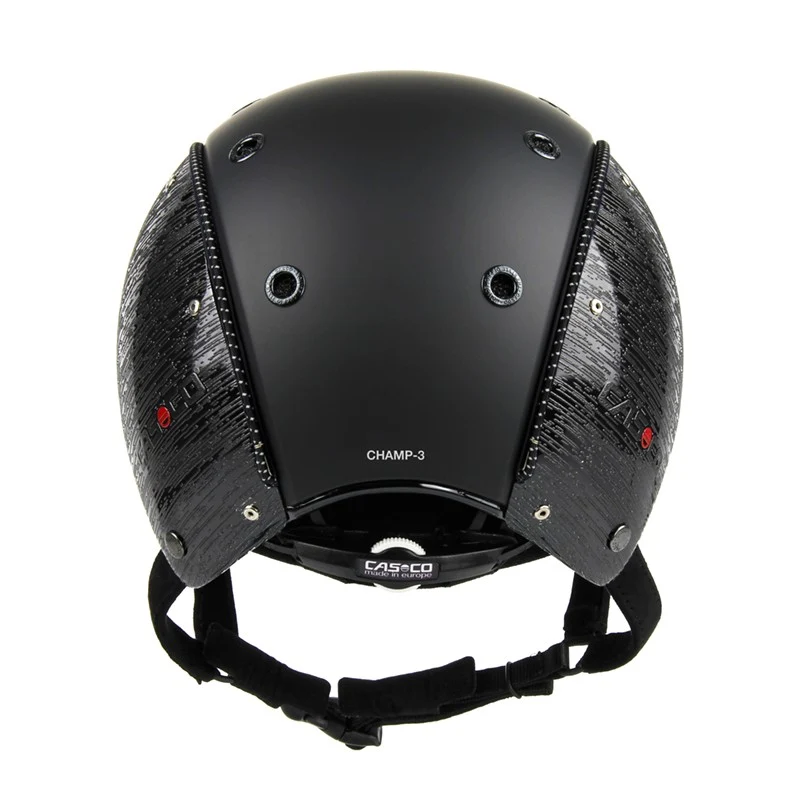 Casco - Champ 3 - Brush schwarz glanz