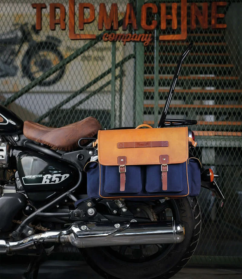 Borsa Laterale Expedition Blue - Destra