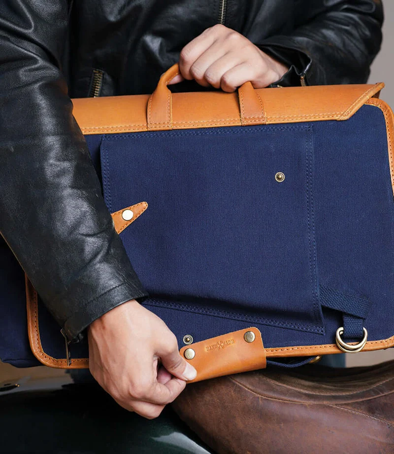 Borsa Laterale Expedition Blue - Destra