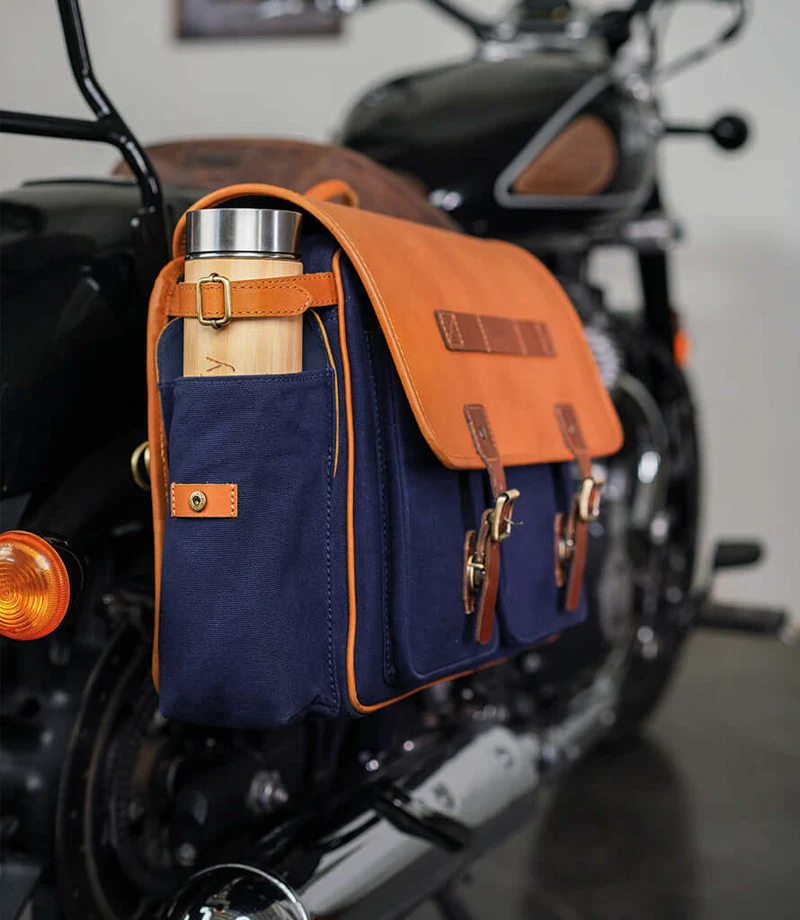 Borsa Laterale Expedition Blue - Destra