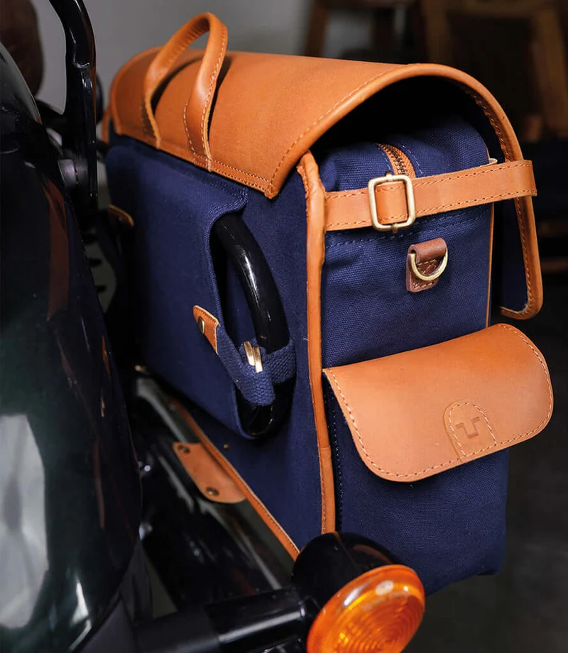 Borsa Laterale Expedition Blue - Destra