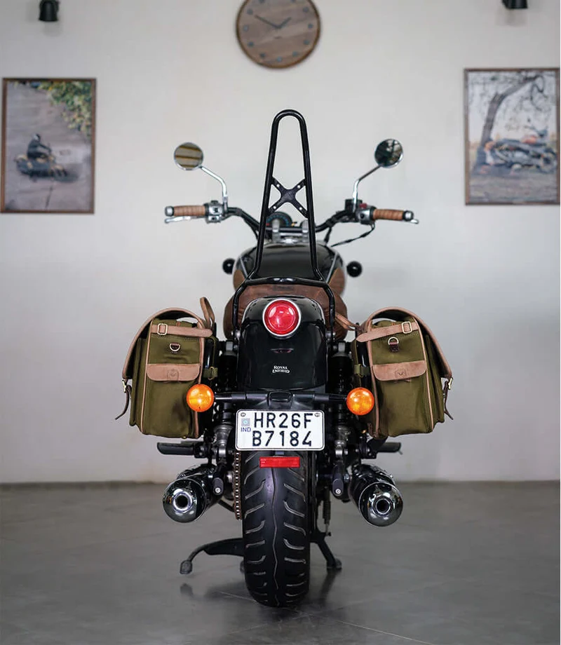Borsa Laterale Expedition Verde - Destra