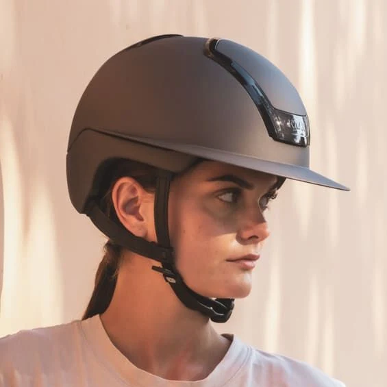 Riding Helmet Nemesi Wide Peak Matt