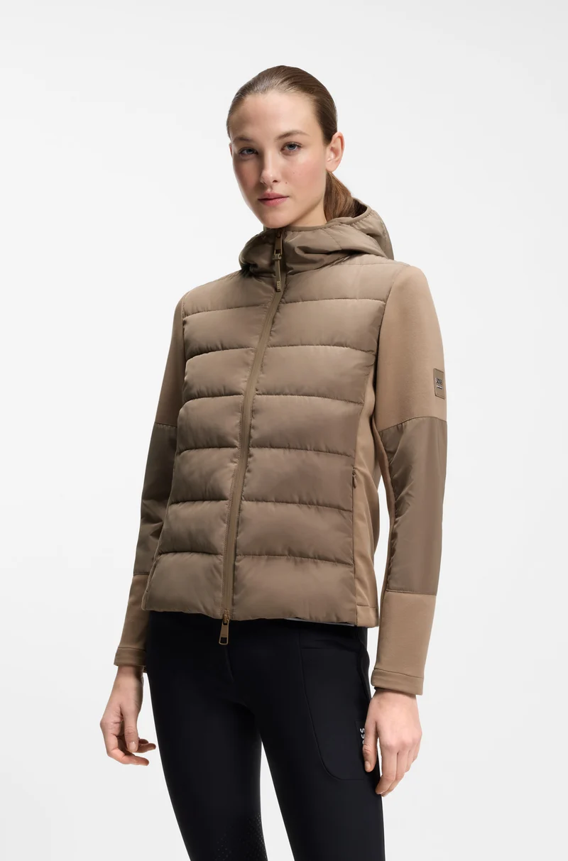 Women's Hybrid Puffer Jacket Jessy