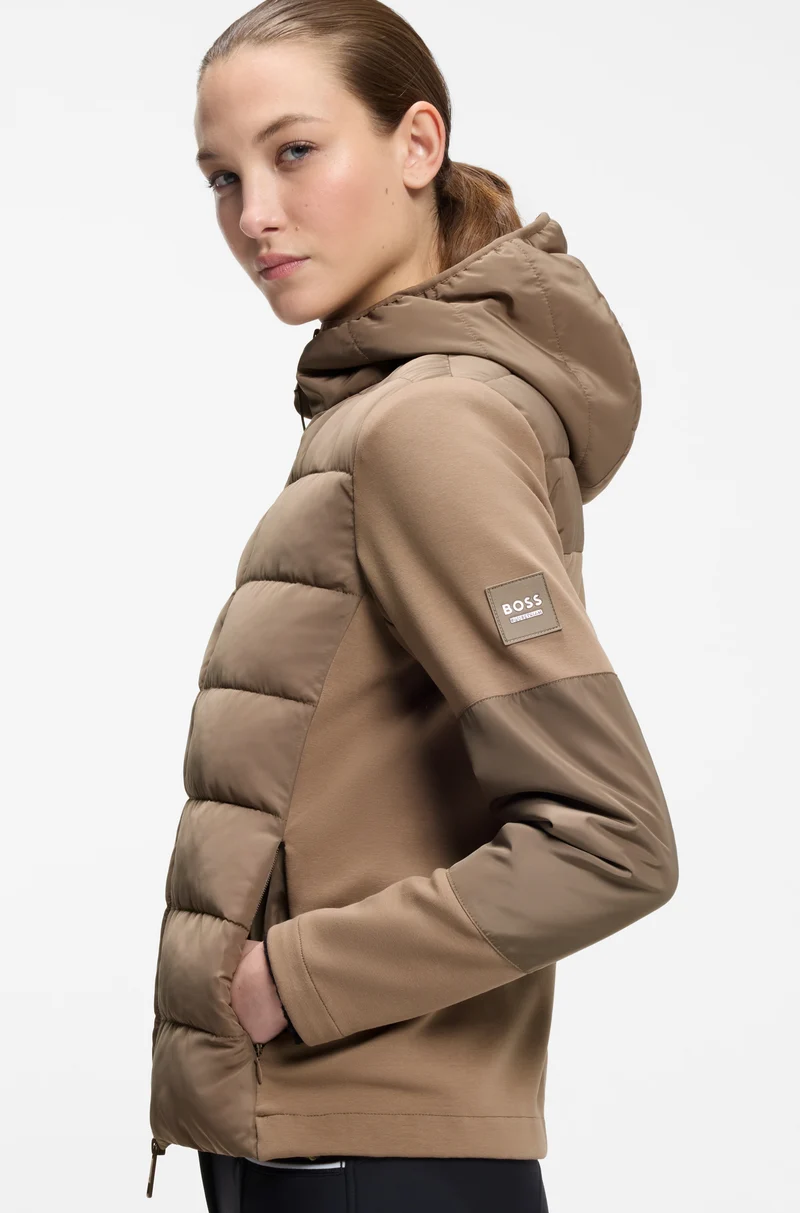 Women's Hybrid Puffer Jacket Jessy