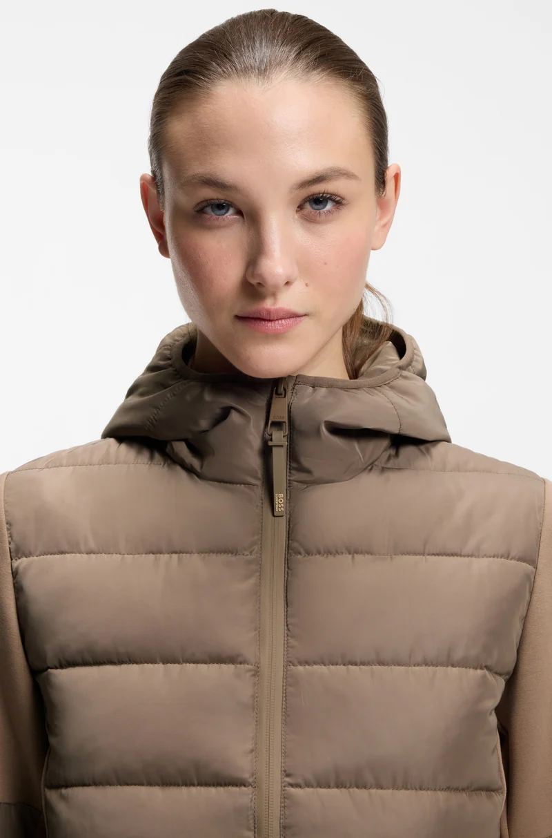 Women's Hybrid Puffer Jacket Jessy