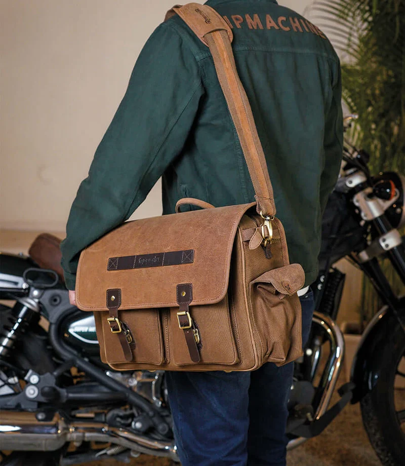 Borsa Laterale Expedition Marrone - Destra