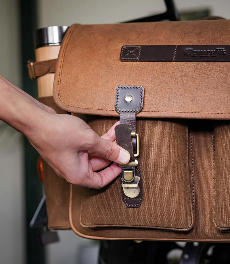 Borsa Laterale Expedition Marrone - Destra