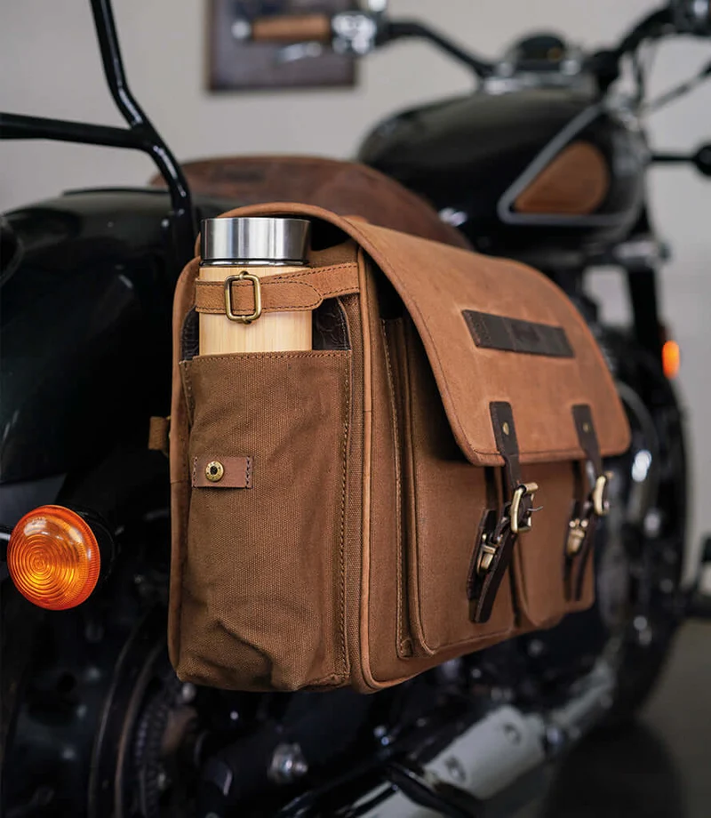 Borsa Laterale Expedition Marrone - Destra