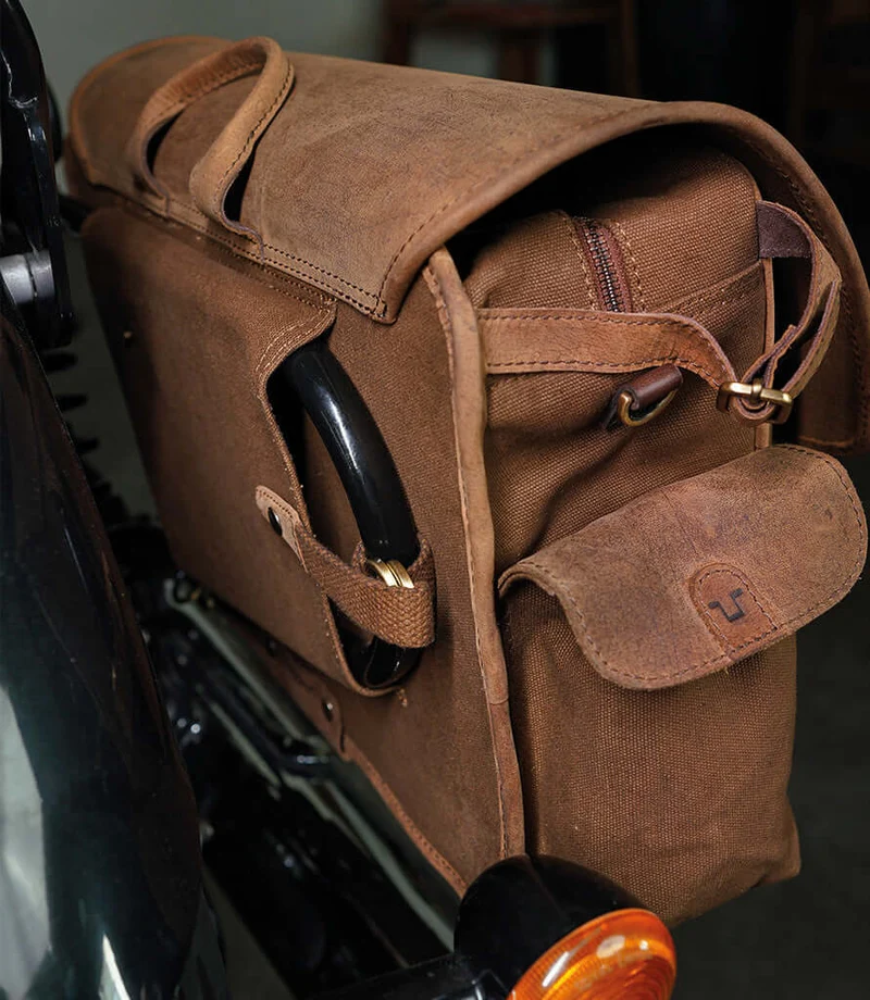 Borsa Laterale Expedition Marrone - Destra