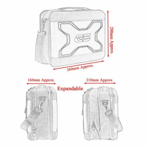 Vario Case Inner Bag Luggage Bag For BMW R1200GS LC R1250GS ADV F750GS F850GS
