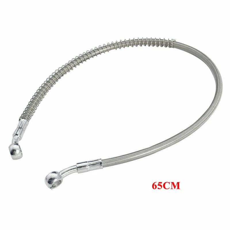 Braided Steel Brake Line Hose Clutch Oil Pipe 39/55/65/70/85/95/100/120/130/150cm