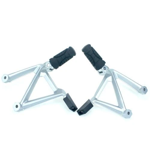 Rear Assembly Foot Pegs Pedals Footrest +Footpeg Holder For BMW R1200GS LC R1250GS ADV