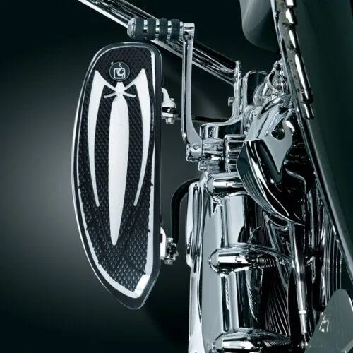 CNC Stretched Front Floorboards For Harley Touring Softail Dyna Models