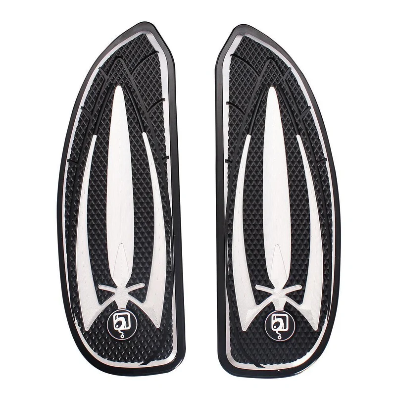 CNC Stretched Front Floorboards For Harley Touring Softail Dyna Models