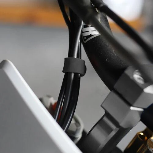 Fixing Tension Strap Tubing Throttle Clutch Cables Wires Tie Up Silicone Bandage