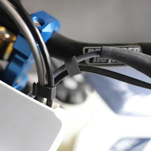 Fixing Tension Strap Tubing Throttle Clutch Cables Wires Tie Up Silicone Bandage