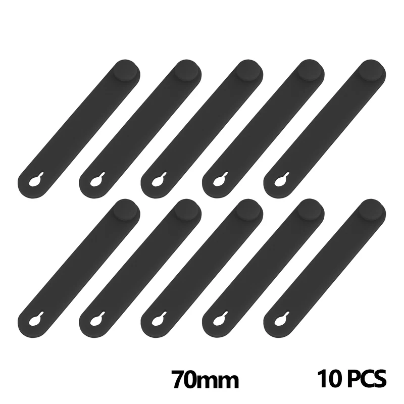 Fixing Tension Strap Tubing Throttle Clutch Cables Wires Tie Up Silicone Bandage