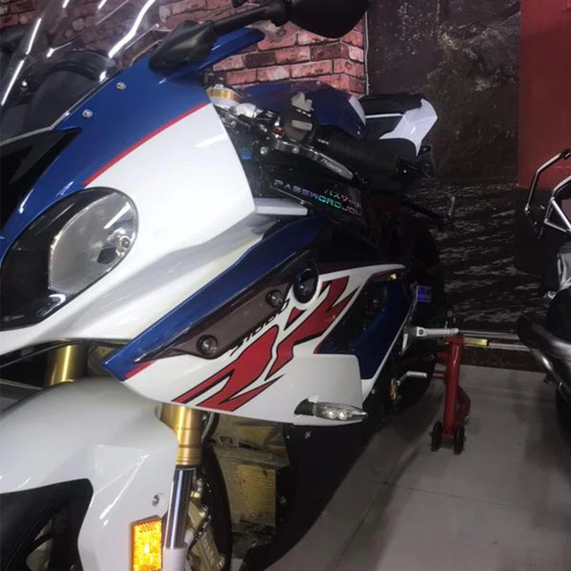 For BMW S1000RR 2015-2018 Front Fairing Panel Covers Aerodynamic Spoilers Winglets