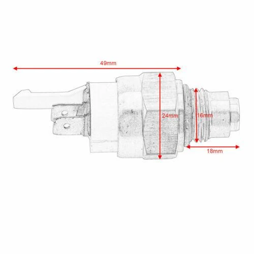 Radiator Thermo Fan Switch For Kawasaki NINJA 600R/250R/500 ZX-6R ZX-9R EX500