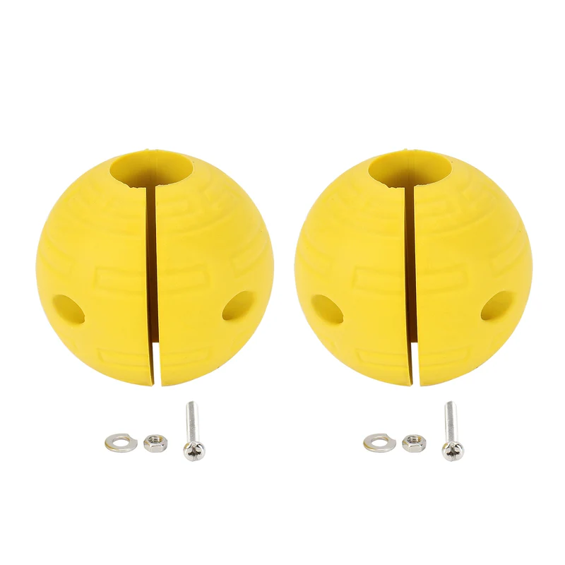Rubber Ball Crash Bar Bumper Protector 24-32mm Motorcycle Anti-fall Frame Slider