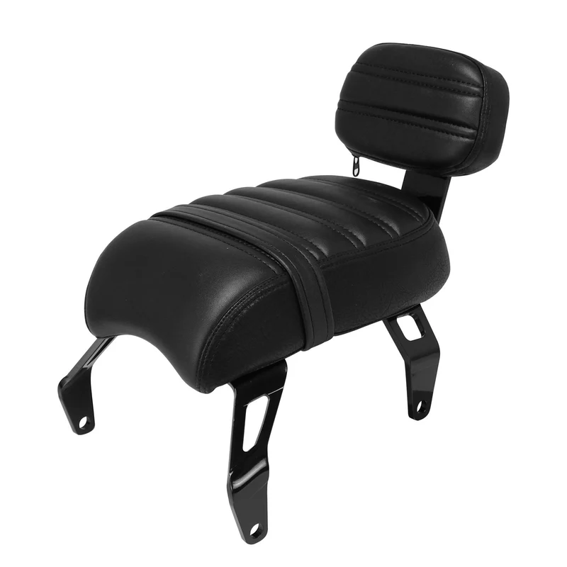 Driver Passenger Solo Seat w/Backrest For Indian Scout Bobber Twenty Sixty Rogue