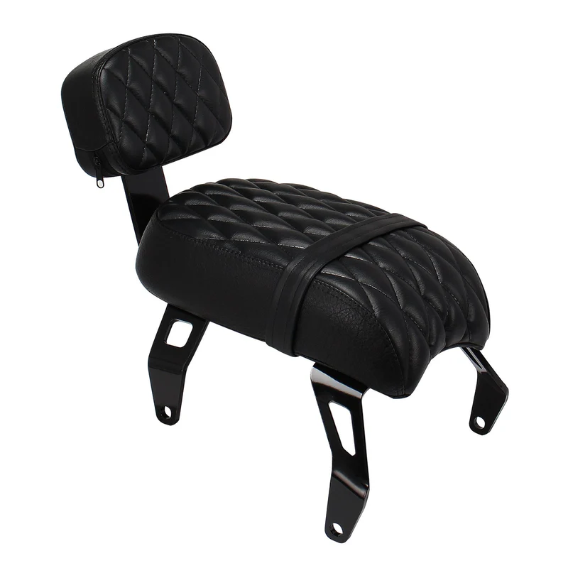 Solo Seat Driver Passenger w/Backrest For Indian Scout Bobber Twenty Sixty Rogue