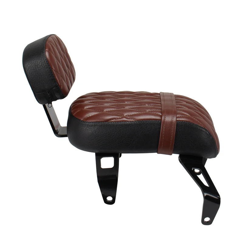 Solo Seat Driver Passenger w/Backrest For Indian Scout Bobber Twenty Sixty Rogue