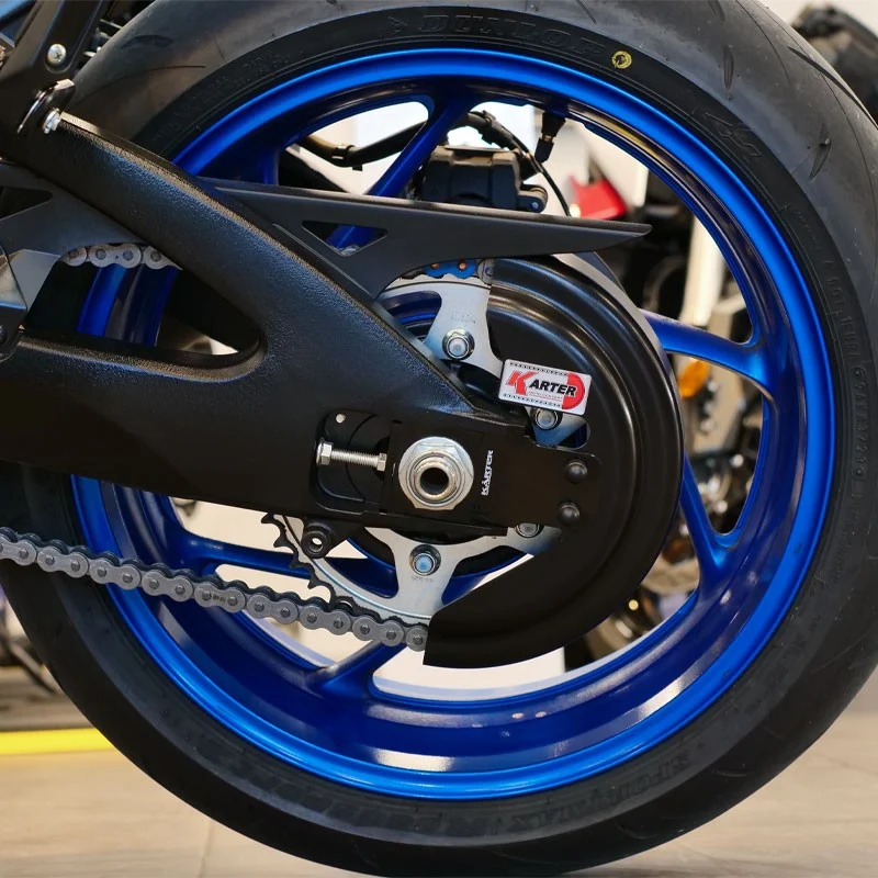 SUZUKI GSX-S 1000 GX – Satin-SCHWARZer Kettenschutz