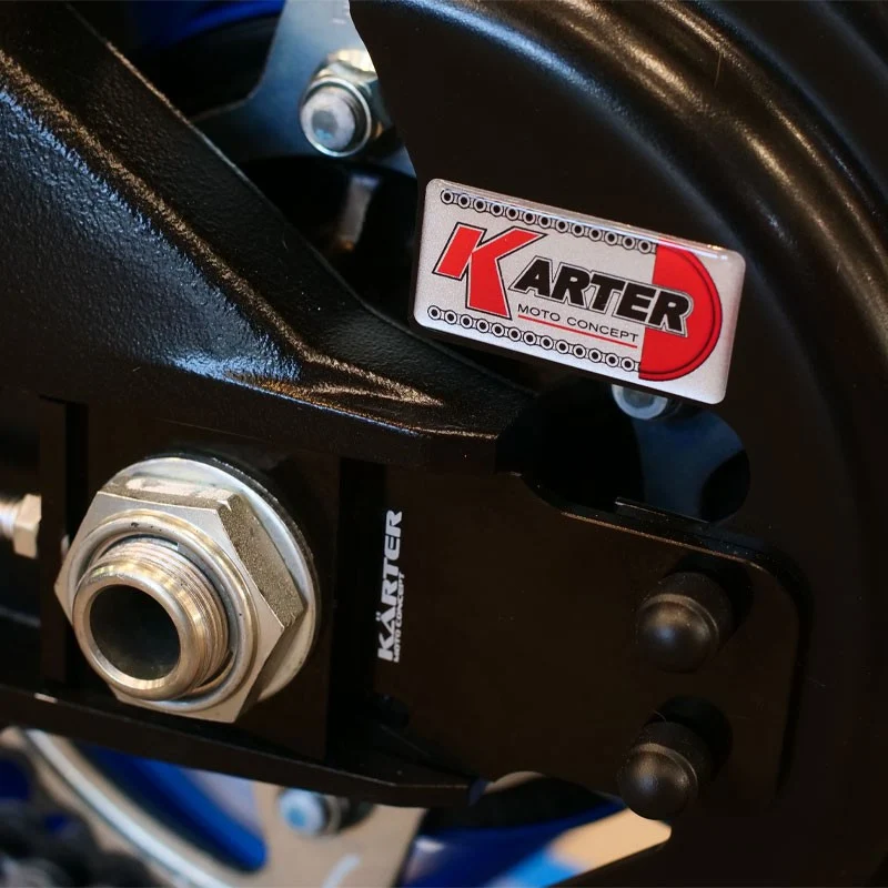 SUZUKI GSX-S 1000 GX – Satin-SCHWARZer Kettenschutz
