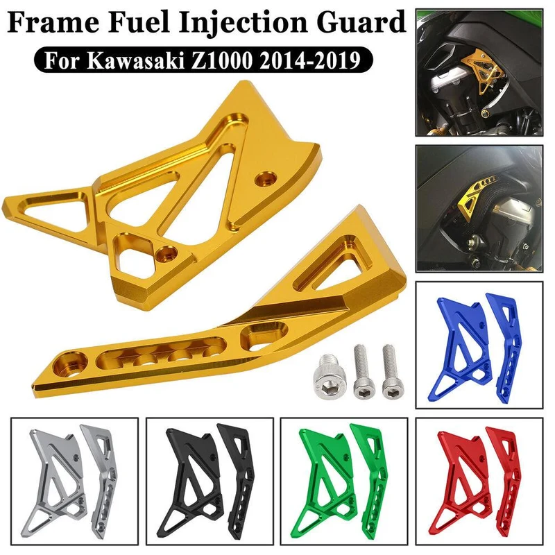Frame Fuel Injecter Guard Protector For Kawasaki Z1000 2014-2019