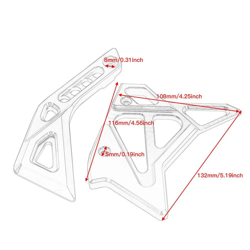 Frame Fuel Injecter Guard Protector For Kawasaki Z1000 2014-2019