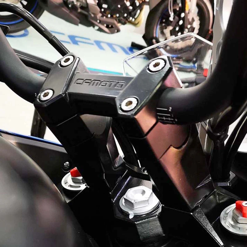 Handlebar Risers For CFMOTO 650MT 2017-2023 30mm Height Up Adapters