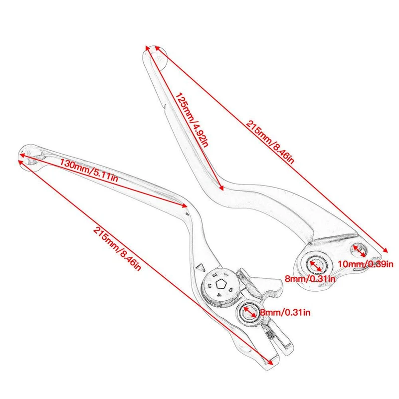 Brake Clutch Levers For Indian Chieftain Classic/ Limited Springfield 111/116