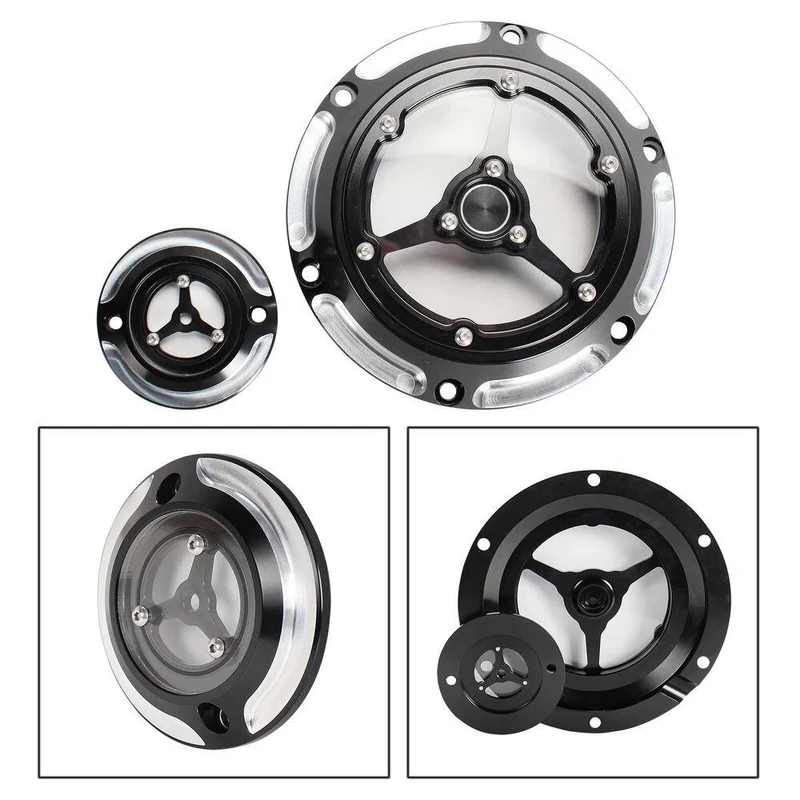 6 Holes Derby Cover Timing Timer Covers For Harley Sportster 04-21 XL/XR Models