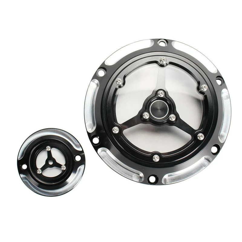 6 Holes Derby Cover Timing Timer Covers For Harley Sportster 04-21 XL/XR Models