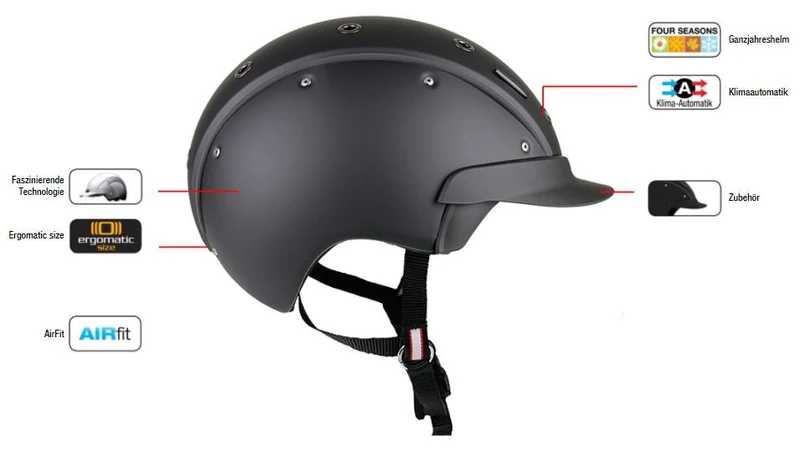 Casco - Master-6 - schwarz carbon