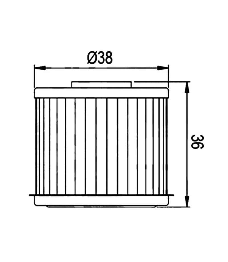 Filtro Olio HiFlo per Honda GB350 / CB350