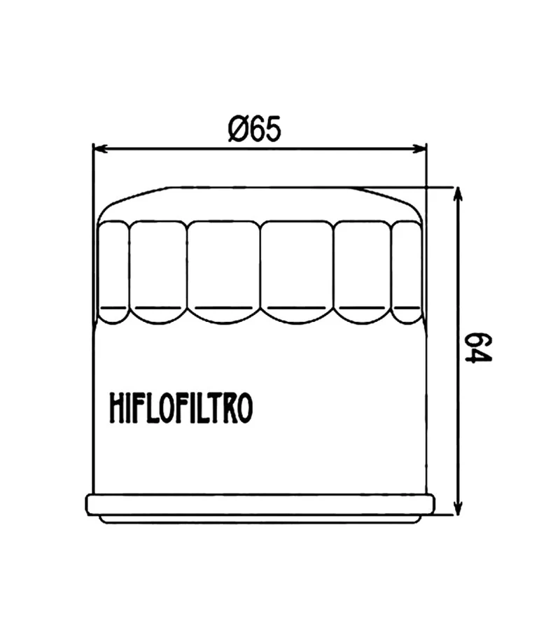 Filtro Olio Hiflo per Triumph dal 2016