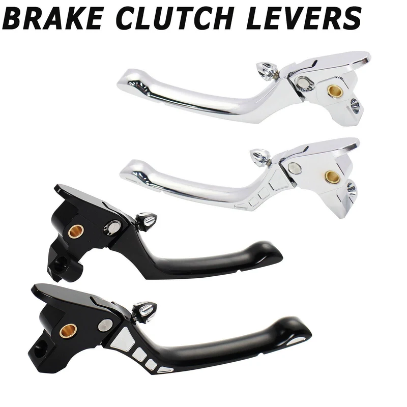 CNC Brake Clutch Levers For Harley Touring 17-20, Trike 19-20