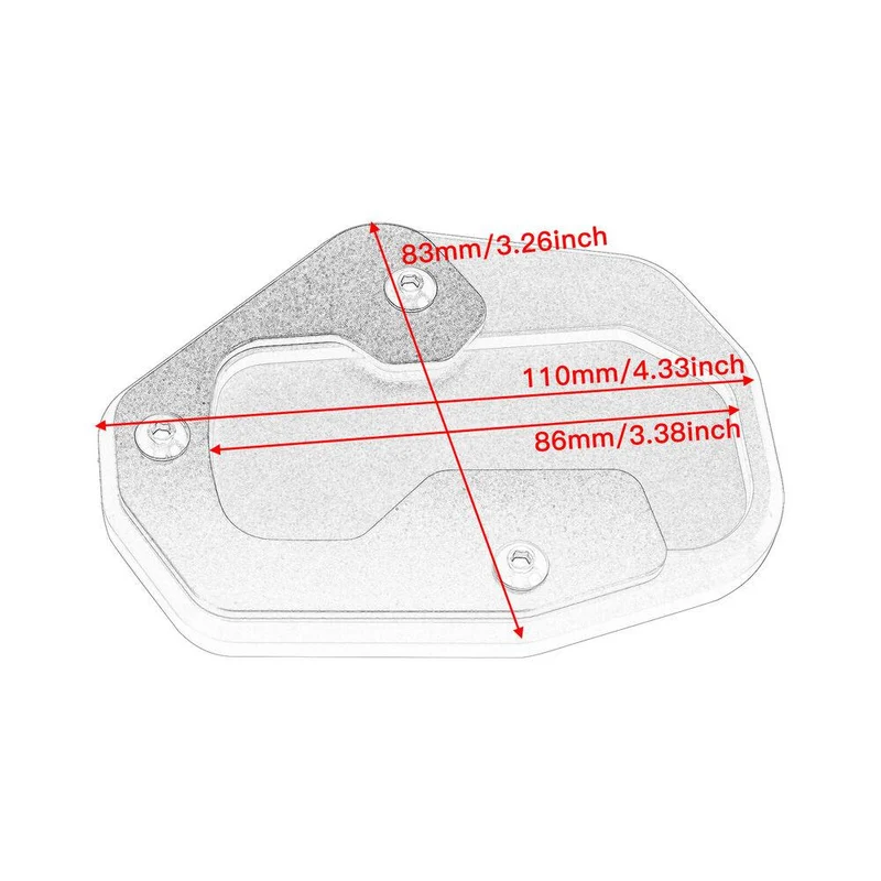 Kickstand Side Stand Enlarger For Harley Pan America 1250 2021+