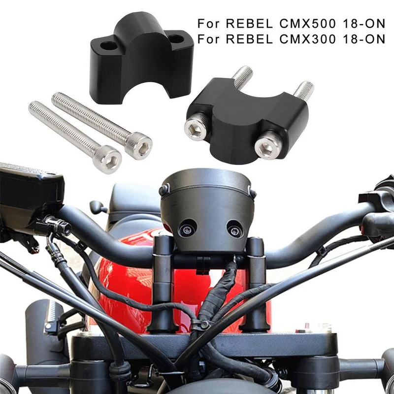 Handlebar Risers For Honda Rebel CMX300 CMX500 2018-ON