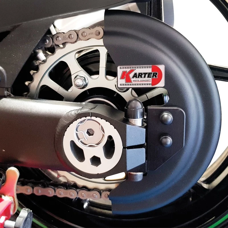 KAWASAKI Ninja 1000SX – Satin SCHWARZer Kettenschutz