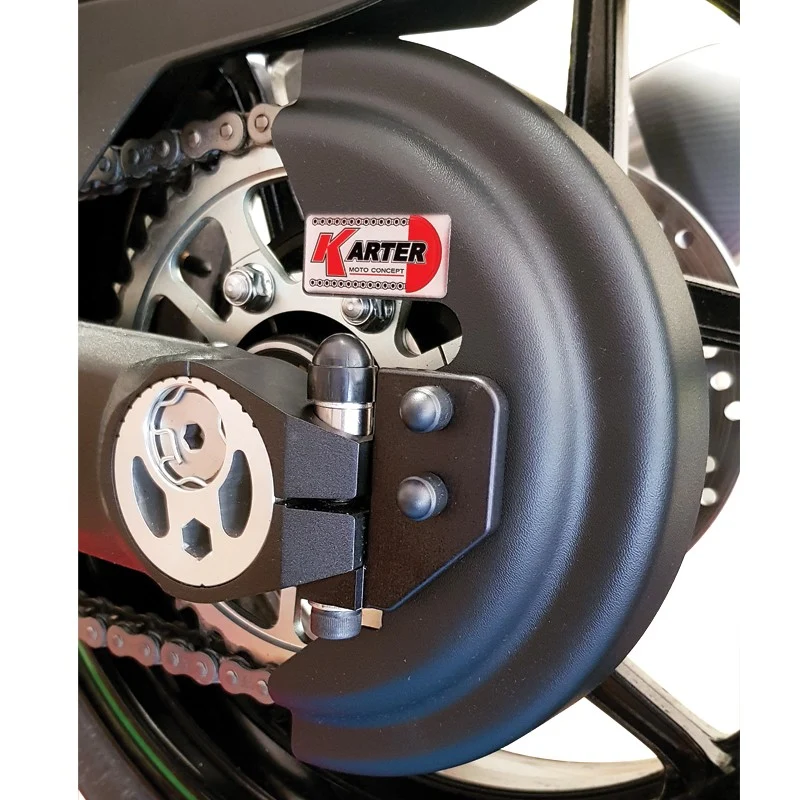 KAWASAKI Ninja 1000SX – Satin SCHWARZer Kettenschutz