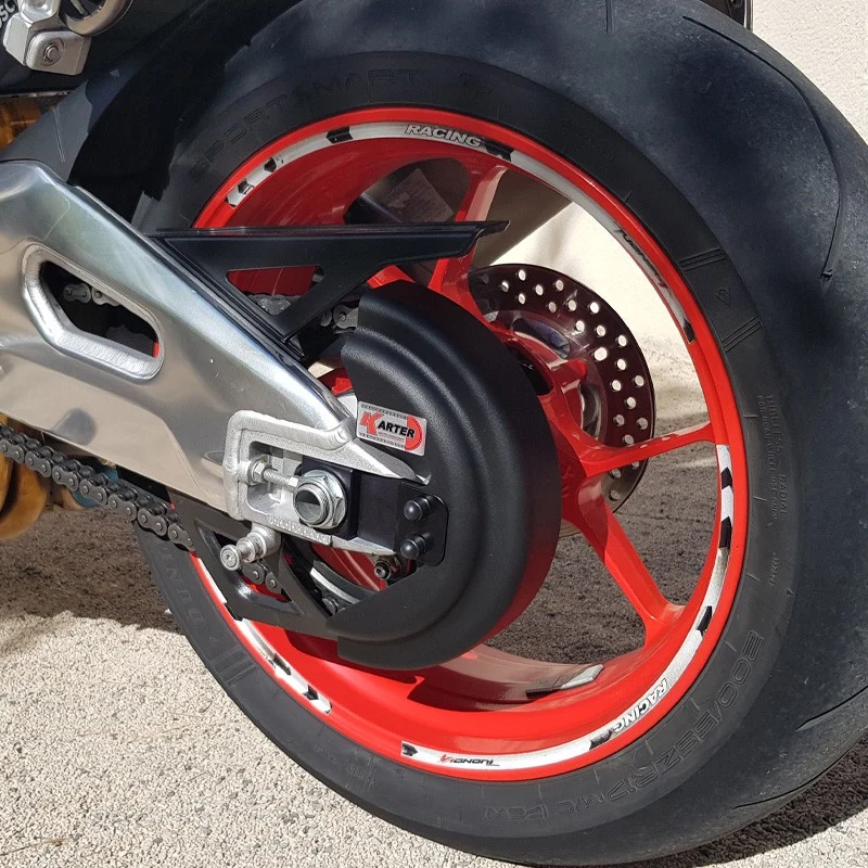 APRILIA Tuono V4 bis 2020 – Satin SCHWARZer Kettenschutz